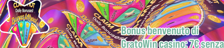 Bonus 7 euro slot