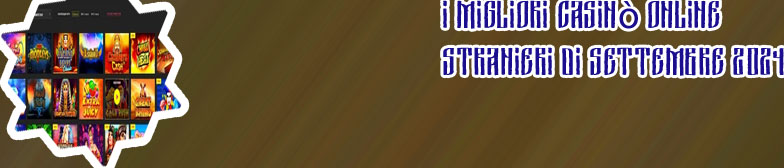 Slot online siti stranieri